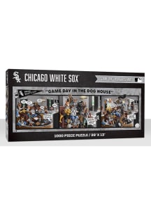 Chicago White Sox 1000 Piece Purebread Fans Game Day Dog House Puzzle