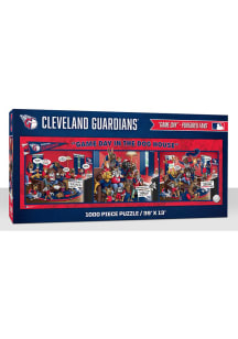 Cleveland Guardians 1000 Piece Purebread Fans Game Day Dog House Puzzle