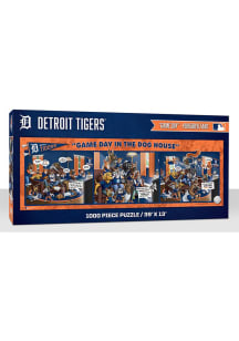 Detroit Tigers 1000 Piece Purebread Fans Game Day Dog House Puzzle