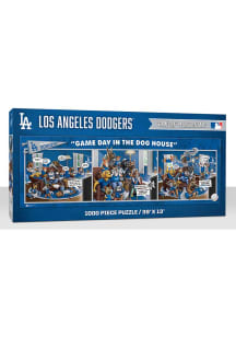 Los Angeles Dodgers 1000 Piece Purebread Fans Game Day Dog House Puzzle