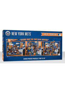 New York Mets 1000 Piece Purebread Fans Game Day Dog House Puzzle
