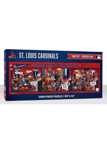 St Louis Cardinals 1000 Piece Purebread Fans Game Day Dog House Puzzle