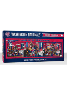 Washington Nationals 1000 Piece Purebread Fans Game Day Dog House Puzzle