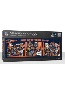 Denver Broncos 1000 Piece Purebread Fans Game Day Dog House Puzzle