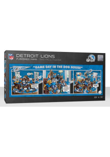 Detroit Lions 1000 Piece Purebread Fans Game Day Dog House Puzzle