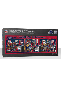 Houston Texans 1000 Piece Purebread Fans Game Day Dog House Puzzle
