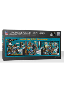 Jacksonville Jaguars 1000 Piece Purebread Fans Game Day Dog House Puzzle
