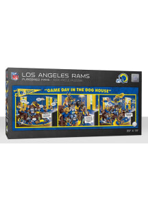 Los Angeles Rams 1000 Piece Purebread Fans Game Day Dog House Puzzle