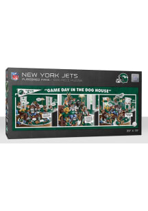 New York Jets 1000 Piece Purebread Fans Game Day Dog House Puzzle