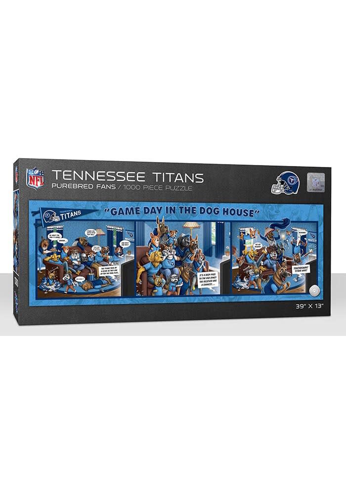 NFL Tennessee Titans Game Day in the Dog House Puzzle - 1000Pc