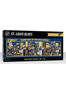 St Louis Blues 1000 Piece Purebread Fans Game Day Dog House Puzzle