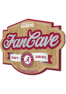 Alabama Crimson Tide Fan Cave Sign