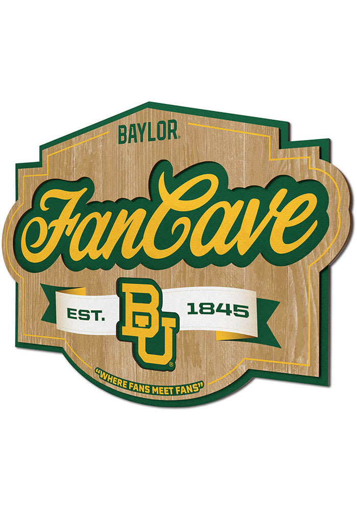 Baylor Bears Fan Cave Sign