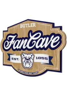 Butler Bulldogs Fan Cave Sign