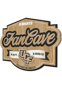 UCF Knights Fan Cave Sign - Black