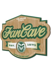 Colorado State Rams Fan Cave Sign