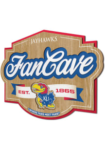 Kansas Jayhawks Fan Cave Sign