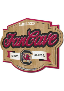 South Carolina Gamecocks Fan Cave Sign