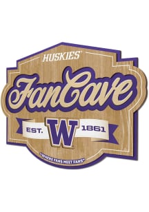 Washington Huskies Fan Cave Sign