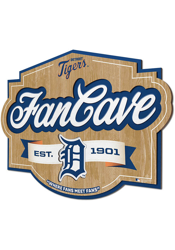 Detroit Tigers Fan Cave Sign