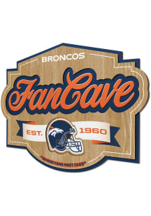 Denver Broncos Fan Cave Sign