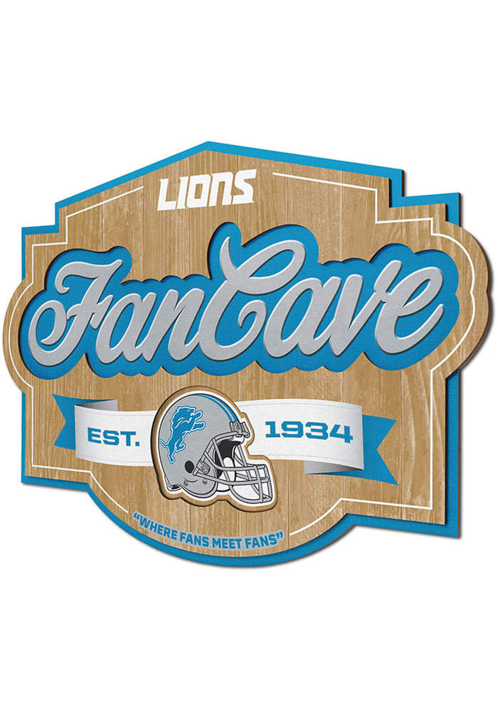 Detroit Lions - NFL Posters, Wall Decor and Wall Decor by Blakeway Panoramas