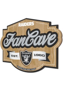 Las Vegas Raiders Fan Cave Sign