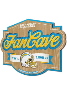 Los Angeles Chargers Fan Cave Sign