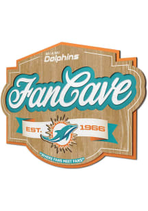 Miami Dolphins Fan Cave Sign