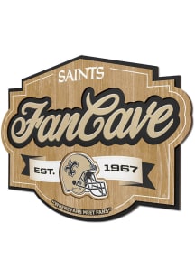 New Orleans Saints Fan Cave Sign