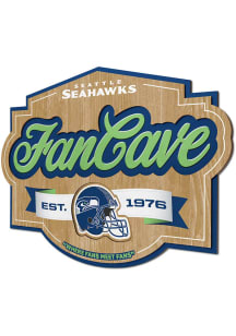Seattle Seahawks Fan Cave Sign