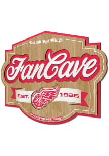 Detroit Red Wings Fan Cave Sign