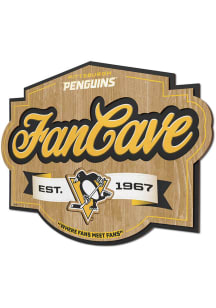 Pittsburgh Penguins Fan Cave Sign