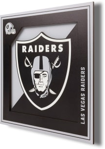 Las Vegas Raiders 12x12 3D Logo Sign