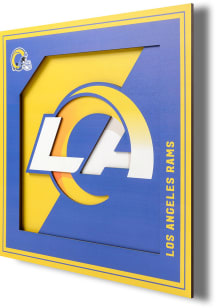 Los Angeles Rams 12x12 3D Logo Sign