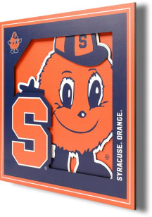 Syracuse Orange 12x12 3D Logo Sign