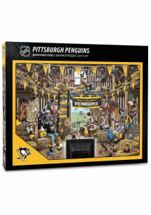 Pittsburgh Penguins 500pc Barnyard Fans Puzzle