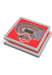 Ohio State Buckeyes 3D Stadium View Coaster