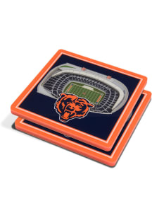 Chicago Bears 3D Stadium View Coaster