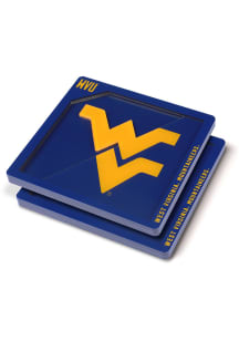 West Virginia Mountaineers 3D Logo Series 2 Pack Coaster