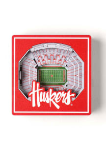 Nebraska Cornhuskers 3D Stadium View Magnet