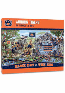 Auburn Tigers Game Day at the Zoo Puzzle