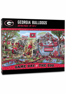 Georgia Bulldogs Game Day at the Zoo Puzzle
