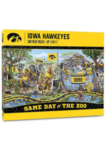Iowa Hawkeyes Game Day at the Zoo Puzzle
