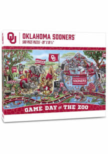 Oklahoma Sooners Game Day at the Zoo Puzzle