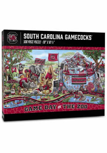 South Carolina Gamecocks Game Day at the Zoo Puzzle