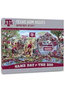 Texas A&amp;M Aggies Game Day at the Zoo Puzzle
