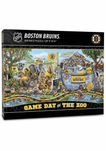 Boston Bruins Game Day at the Zoo Puzzle