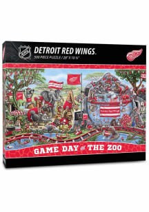 Detroit Red Wings Game Day at the Zoo Puzzle