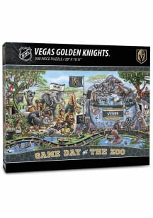 Vegas Golden Knights Game Day at the Zoo Puzzle